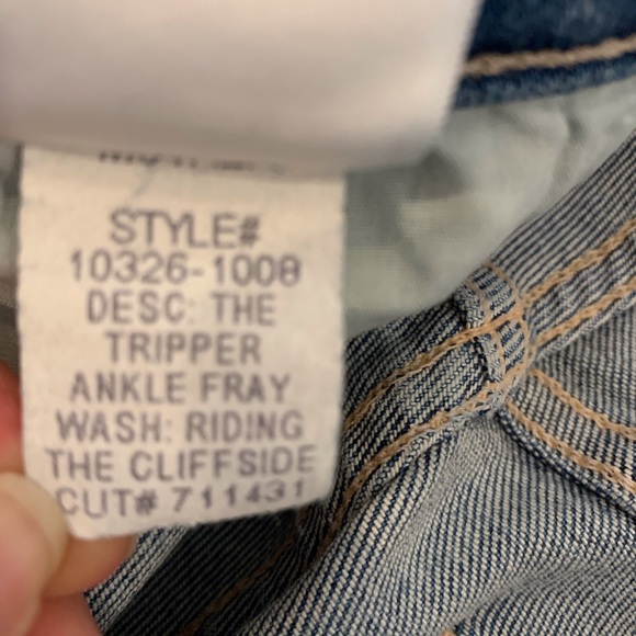 MOTHER The Tripper High Waist Ankle Fray Jeans | Size 26 - Picture 11 of 14